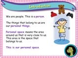 New! Personal Space - EYFS/Reception