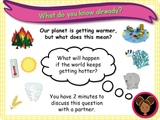 Climate change / global warming - KS1 - Year 1