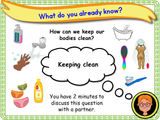 Keeping clean - KS1 - Year 1