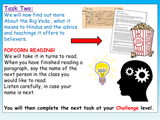 Rig Veda Hinduism RE lesson