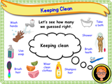 Keeping clean - KS1 - Year 1