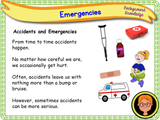 Accidents and Emergencies - Calling 999 -  KS1/Year 2