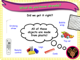 Plastic and Pollution - KS1 - Year 1