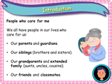 People who care for me KS1/Year 1