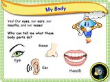 New! Naming Body Parts - EYFS/Reception