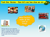 Cost of Living - Money, Inflation and Finance PSHE
