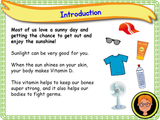 Sun safety - KS1 - Year 1