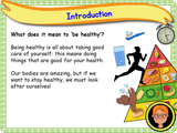 Fit and Healthy Bodies - KS1 - Year 1