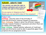 Religion, Freedom of Expression and Human Rights