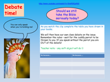 The Bible and Interpretations - RE