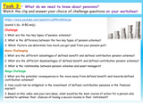 Finance - Pensions and Retirement PSHE lesson