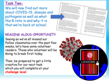 Back to school after lockdown (Recovery Transition Curriculum) COVID 19 KS4 KS5