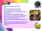 Healthy diet on a budget PSHE lesson