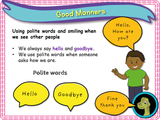 New! All About Manners - EYFS/Reception