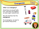 Accidents and Emergencies - Calling 999 -  KS1/Year 2