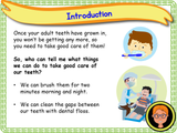 Healthy, Clean Teeth - KS1 - Year 1