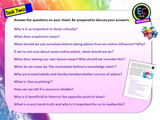 Media Literacy PSHE Lesson