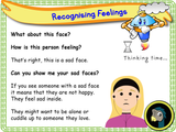 New! Recognising Feelings - EYFS/Reception