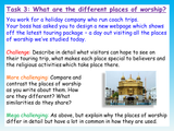 Places of Worship RE Lesson