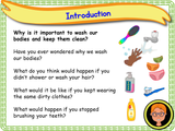 Keeping clean - KS1 - Year 1