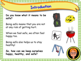 Staying Safe - KS1 - Year 1