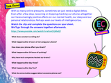 Social Media, Trauma, Trigger-warnings and digital resilience PSHE lesson