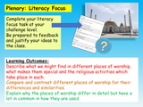 Places of Worship RE Lesson