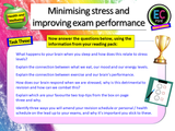 Stress and Exam Performance PSHE Lesson