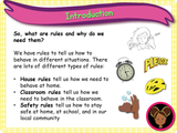 All About Rules - KS1 - Year 1