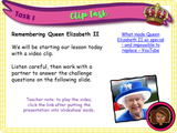 Queen Elizabeth II and King Charles III