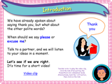 Polite words - KS1 - Year 1