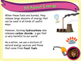 Renewable Energy, Fossil Fuels, and Climate Change