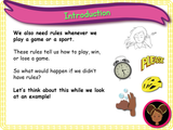 All About Rules - KS1 - Year 1