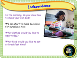 New! Independence - EYFS/Reception