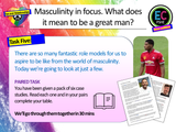 Celebrating Masculinity PSHE Lesson
