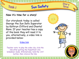 Sun safety - KS1 - Year 1