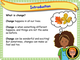 Feelings, Change, and Loss - KS1 - Year 1
