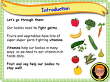 Eating Well - KS1 - Year 1