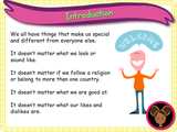 Welcoming Everyone (Diversity / Inclusion) - KS1 - Year 1