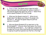 Queen Elizabeth II and King Charles III