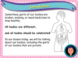 All about bodies KS1 - Year 1