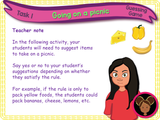 All About Rules - KS1 - Year 1