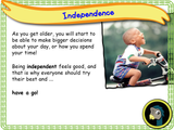New! Independence - EYFS/Reception