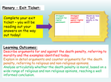 The Death Penalty / Capital Punishment