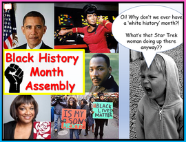 Black History Month Assembly.