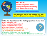 British Values - Identity Lesson - KS3 (Lower ability & SEN)