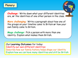 British Values - Identity Lesson - KS3 (Lower ability & SEN)