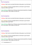 Personal Presentation and Cover Letters - Careers Lesson