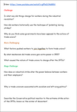 Role and history of Trade Unions AQA Citizenship GCSE