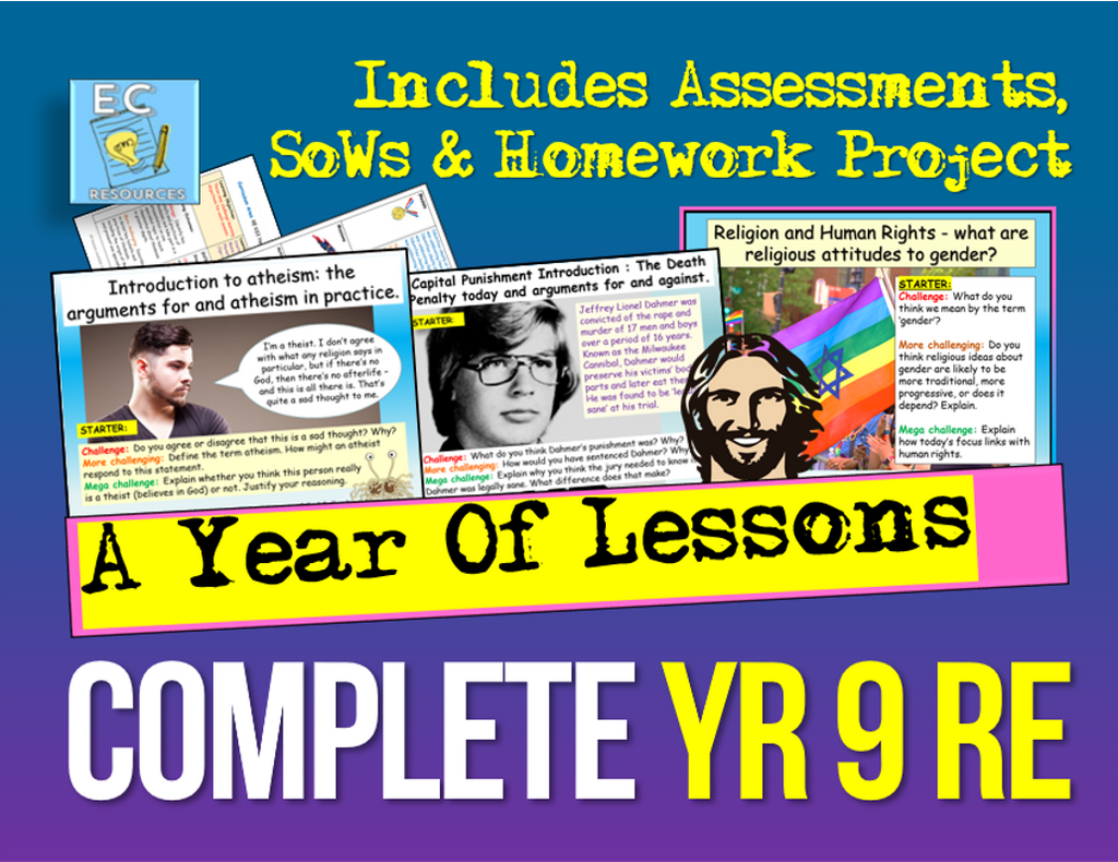 Complete Year 9 RE